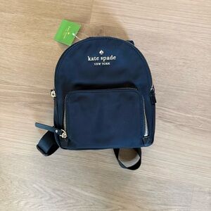 Kate Spade Small Hartley Backpack Black NEW
